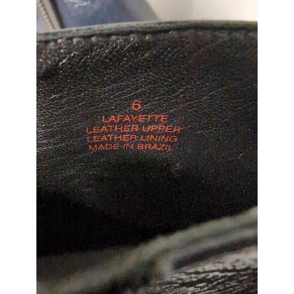 Marc Joseph Lafayette  navy blue zip up booties sz 6 - Picture 10 of 14